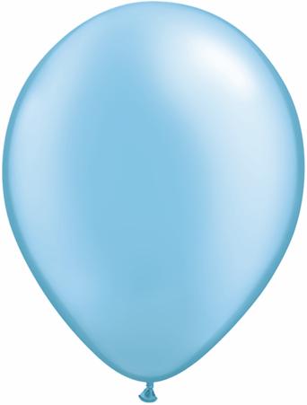 Qualatex Latex Pearl Azure 5″ Latex Balloons (100 count)