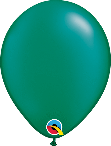 Qualatex Latex Pearl Emerald Green 5″ Latex Balloons (100)