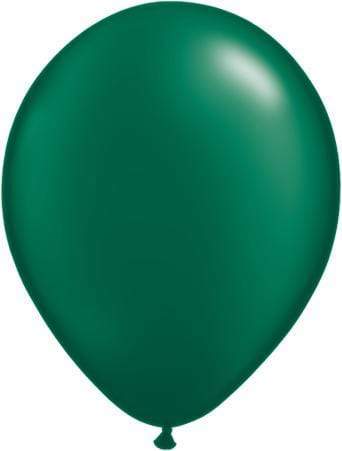 Qualatex Latex Pearl Forest Green 5″ Latex Balloons (100 count)