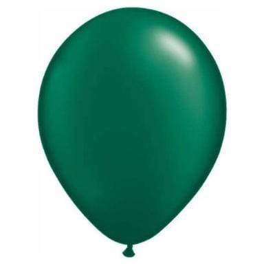 Qualatex Latex Pearl Forest Green 5″ Latex Balloons (100 count)