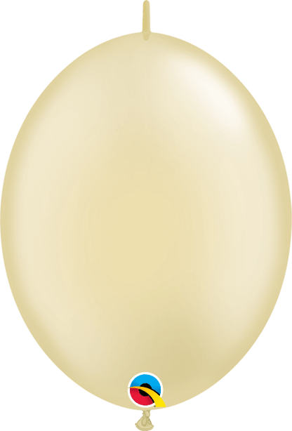 Qualatex Latex Pearl Ivory 06" QuickLink® Balloons (50 count)