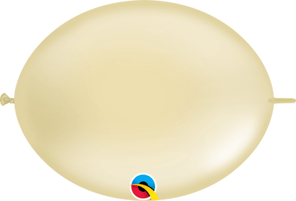 Qualatex Latex Pearl Ivory 12" QuickLink® Balloons (50 count)