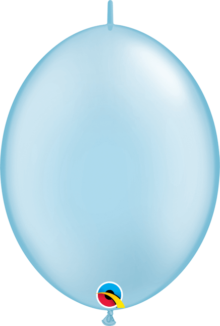 Qualatex Latex Pearl Light Blue 06" QuickLink® Balloons (50 count)
