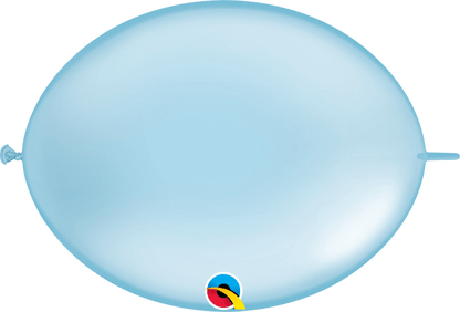 Qualatex Latex Pearl Light Blue 06" QuickLink® Balloons (50 count)