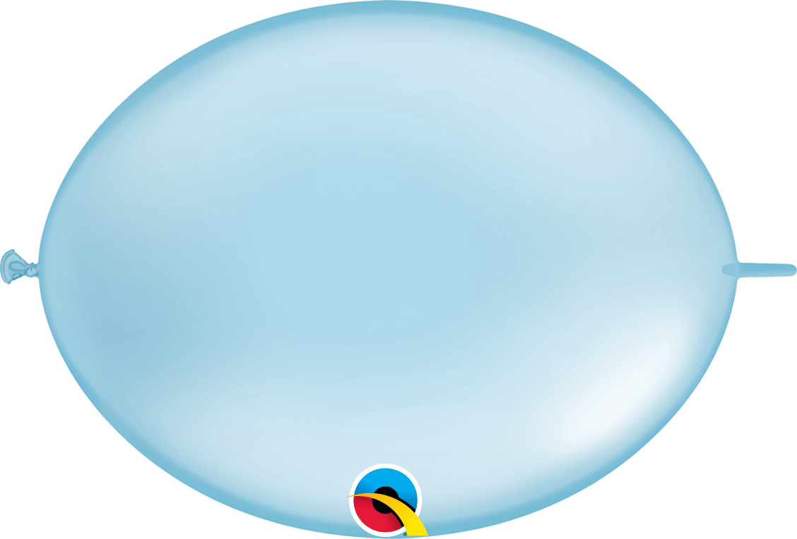 Qualatex Latex Pearl Light Blue 12" QuickLink® Balloons (50 count)