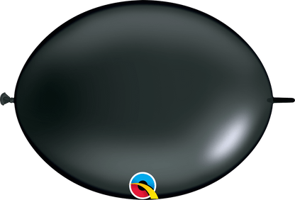 Qualatex Latex Pearl Onyx Black 12" QuickLink® Balloons (50 count)