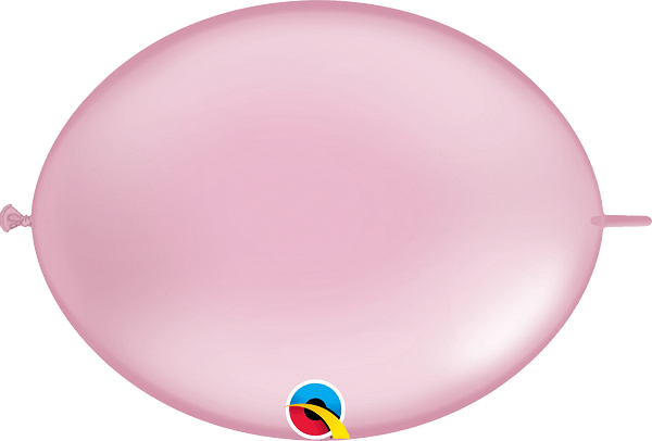 Qualatex Latex Pearl Pink Quicklink 12″ Latex Balloons (50 count)