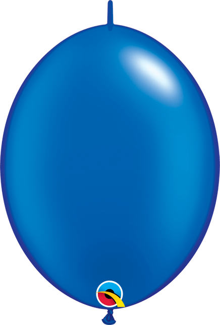 Qualatex Latex Pearl Sapphire Blue 06" QuickLink® Balloons (50 count)