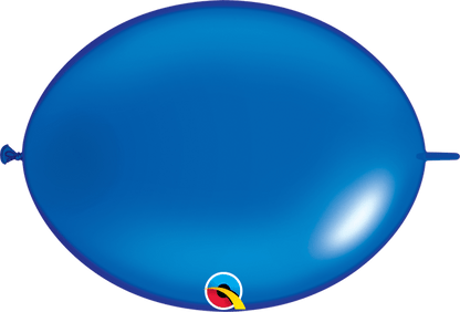Qualatex Latex Pearl Sapphire Blue 06" QuickLink® Balloons (50 count)