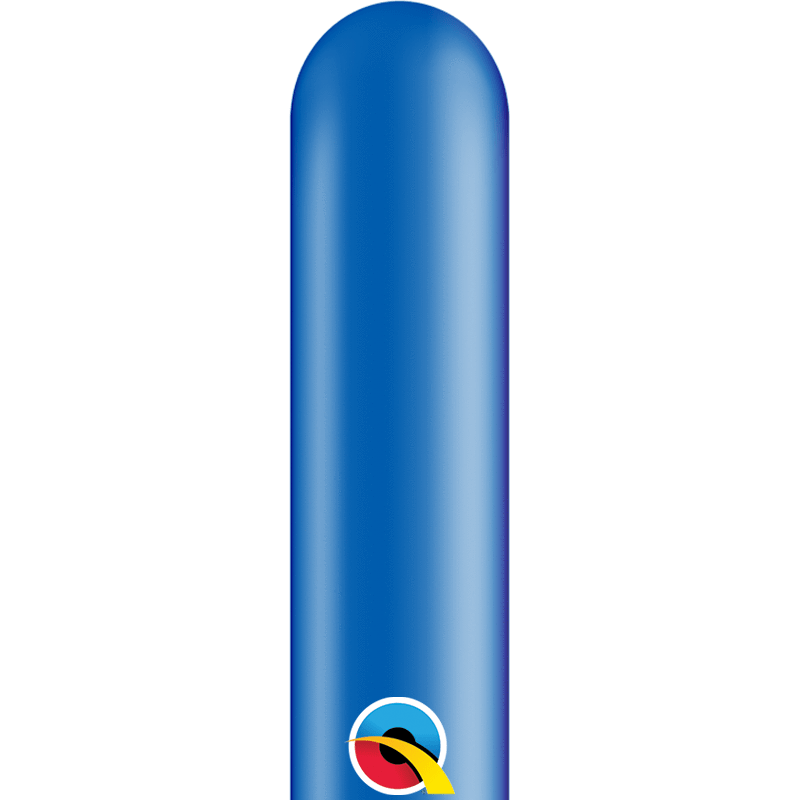 Qualatex Latex Pearl Sapphire Blue 260Q Latex Balloons (100)