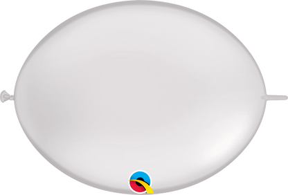 Qualatex Latex Pearl White 06" QuickLink® Balloons (50 count)
