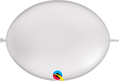 Qualatex Latex Pearl White 12" QuickLink® Balloons (50 count)