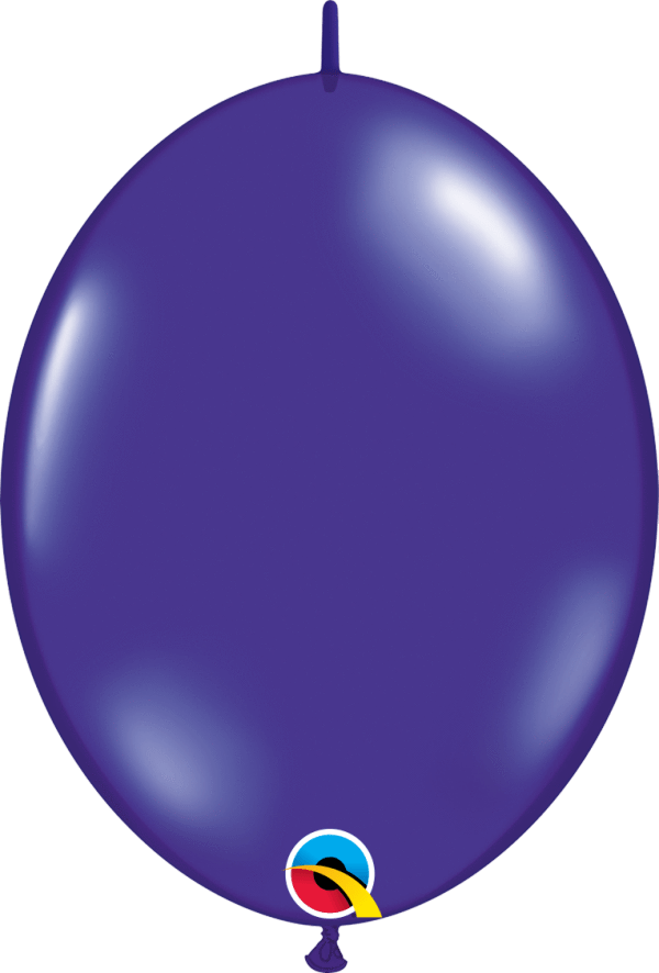 Qualatex Latex Quartz Purple 12″ QuickLink Latex Balloons (50)
