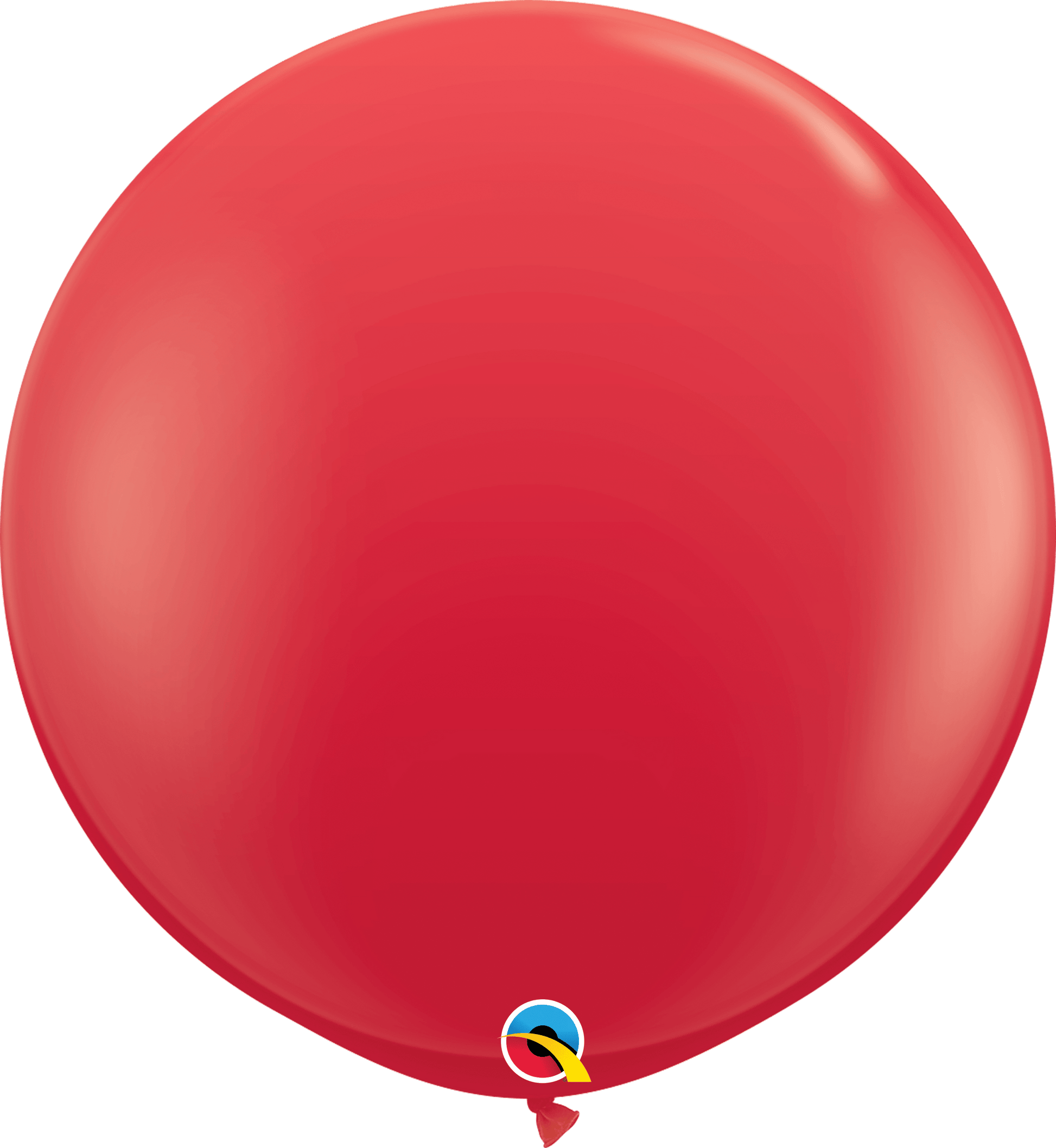 Qualatex Latex Red 36″ (3′ Spherical) Latex Balloons (2)