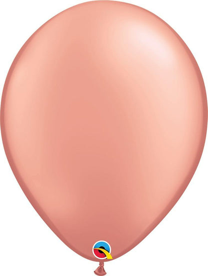 Qualatex Latex Rose Gold 16″ Latex Balloons (50)
