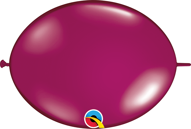 Qualatex Latex Sparkling Burgundy 06" QuickLink® Balloons (50 count)