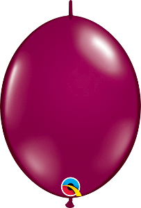Qualatex Latex Sparkling Burgundy 12″ QuickLink Latex Balloons (50)