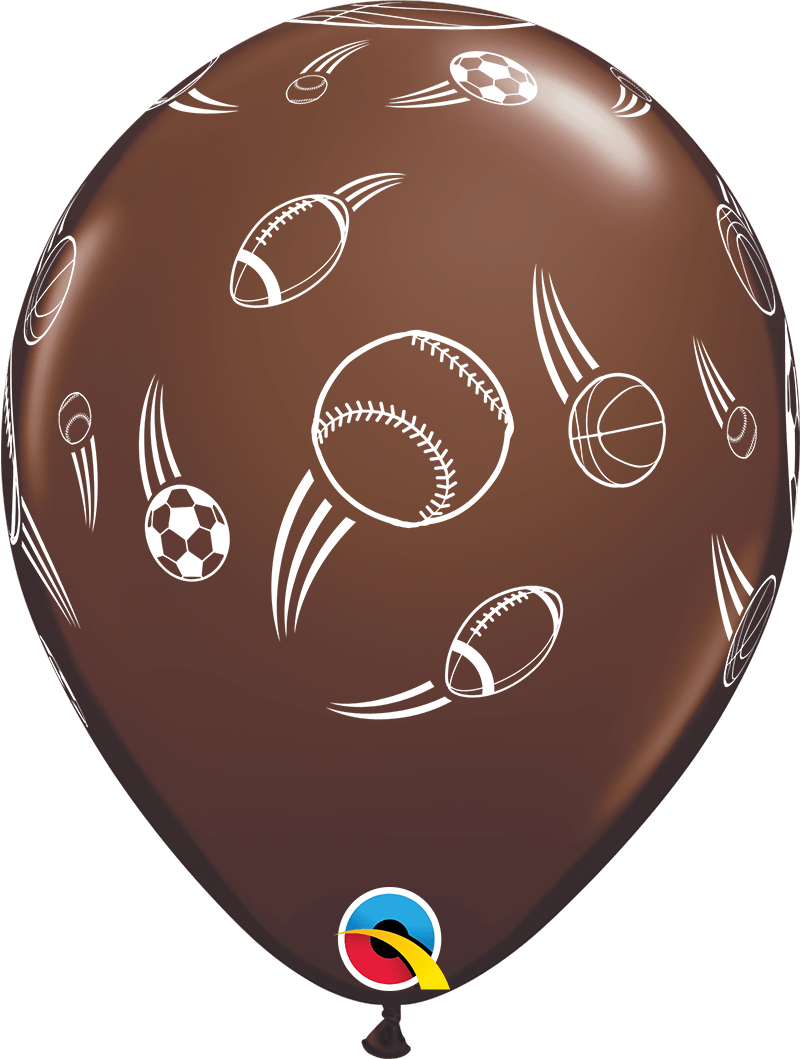 Qualatex Latex Sports Balls 11″ Latex Balloons (50)