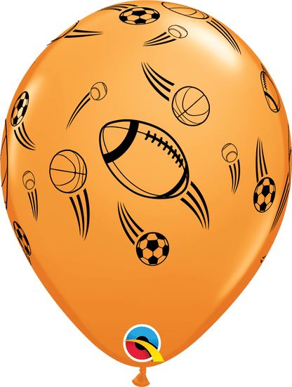 Qualatex Latex Sports Balls 11″ Latex Balloons (50)
