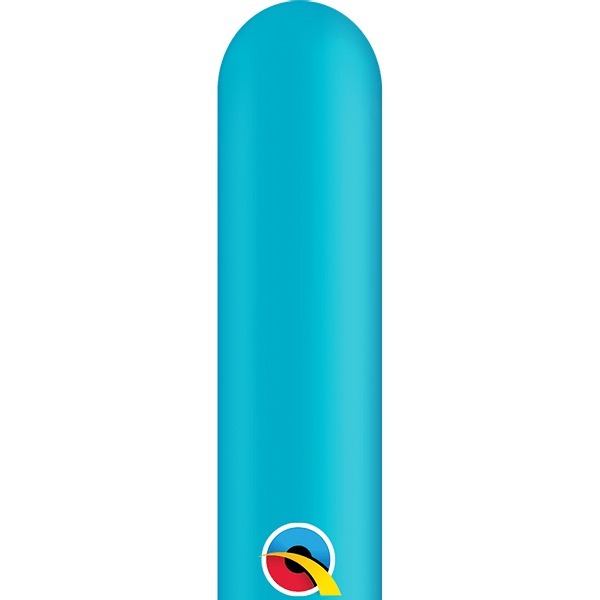 Qualatex Latex Tropical Teal 260Q Latex Balloons (100)