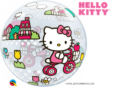 Qualatex Mylar & Foil 22" Hello Kitty Bubble Balloon