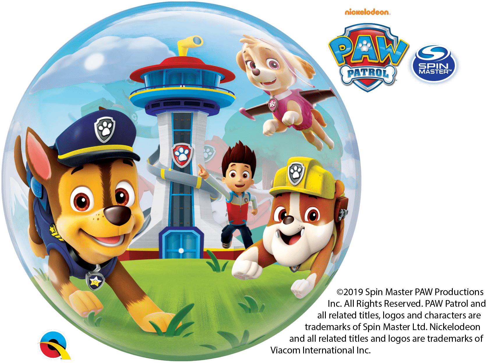 Qualatex Mylar & Foil 22" PAW Patrol Bubble Balloon