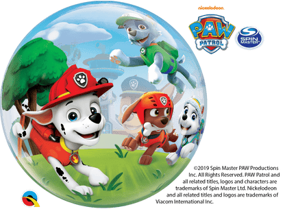 Qualatex Mylar & Foil 22" PAW Patrol Bubble Balloon