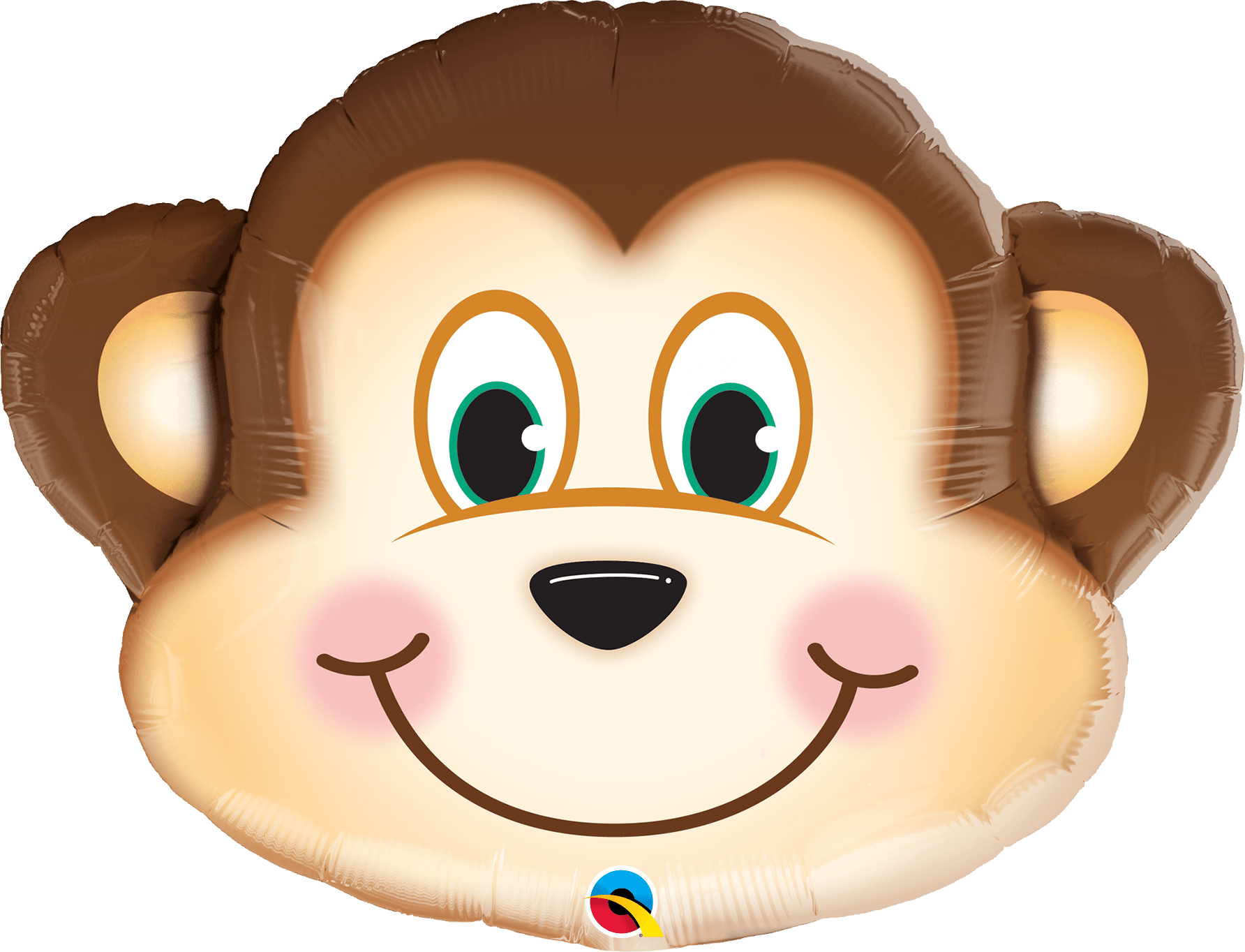 Qualatex Mylar & Foil 35" Mischievous Monkey Balloon