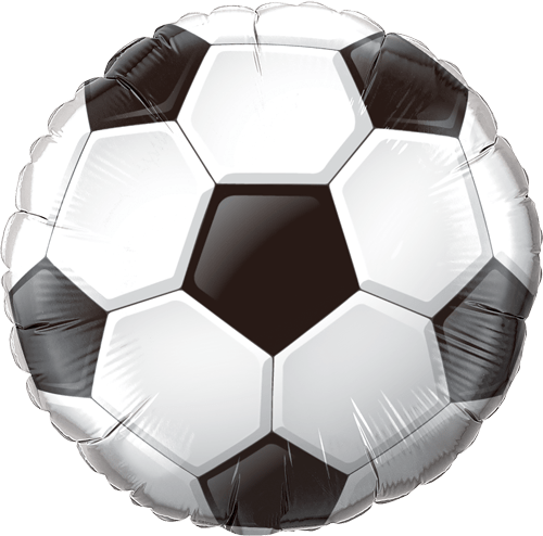 Qualatex Mylar & Foil 36" Giant Soccer Ball Balloon
