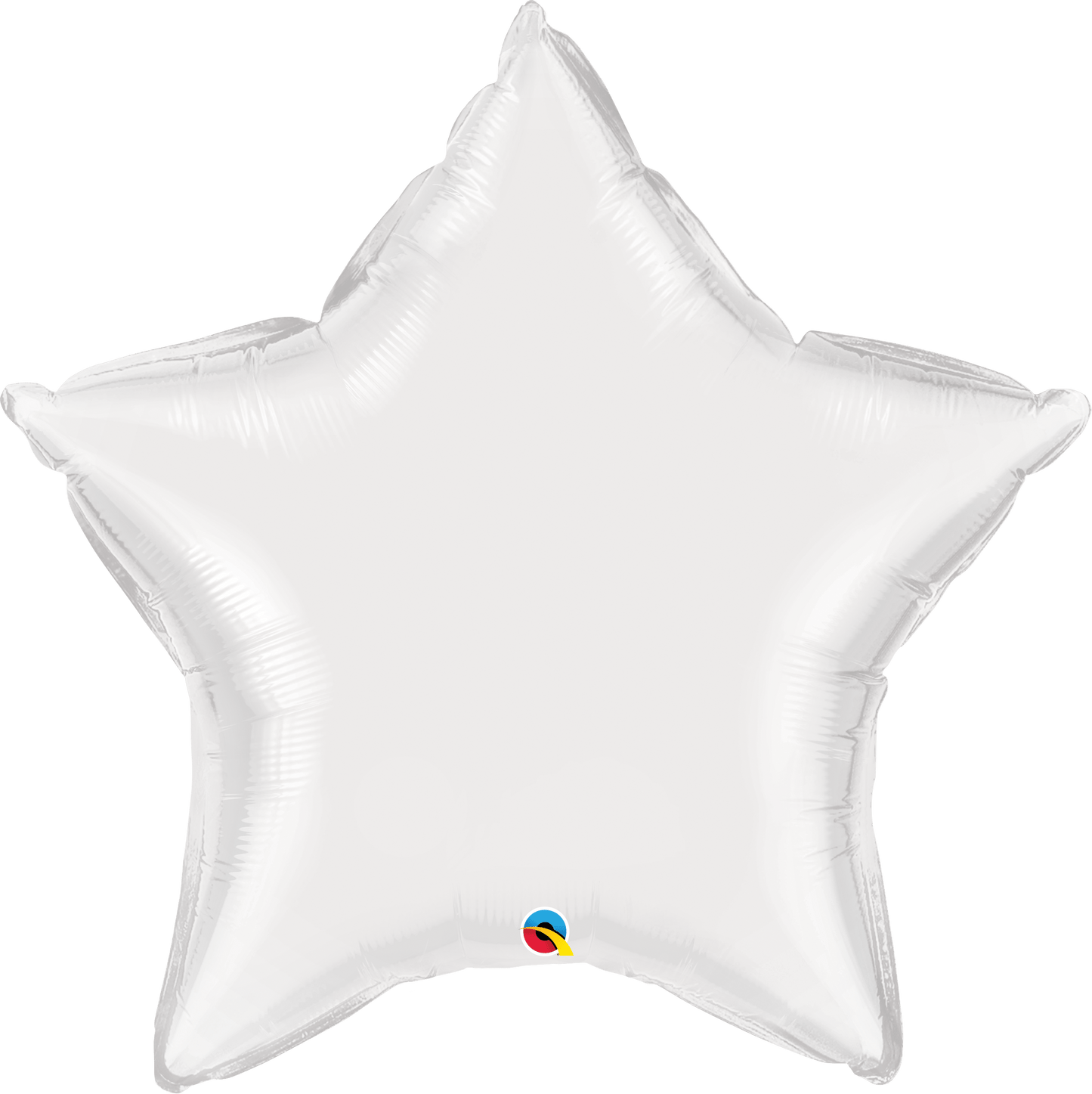 Qualatex Mylar & Foil 36" Star White Balloon