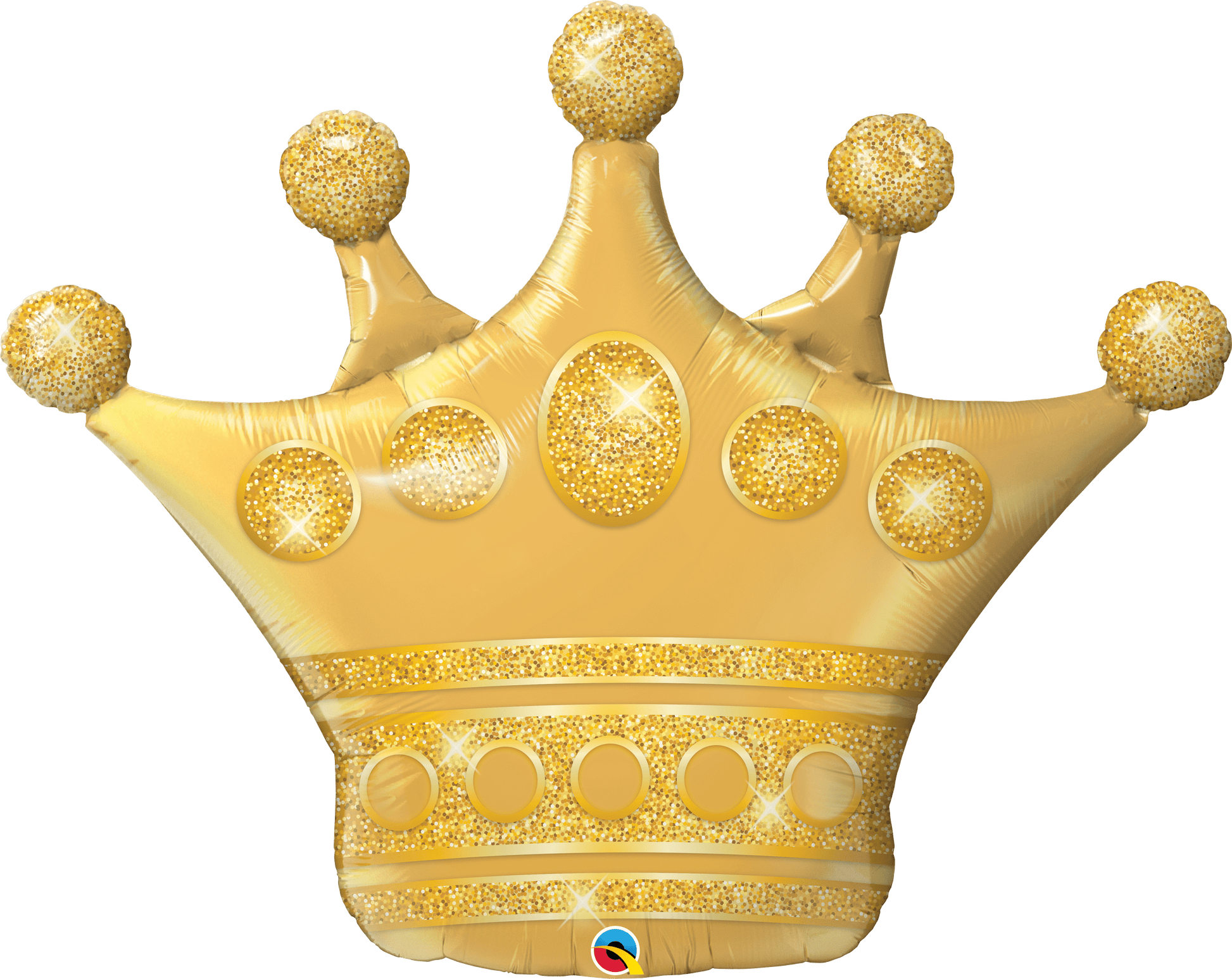 Qualatex Mylar & Foil 41" Golden Crown Balloon