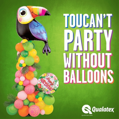 Qualatex Mylar & Foil Colorful Toucan 41″ Balloon