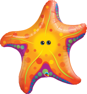 Qualatex Mylar & Foil Giant Super Sea Star Balloon