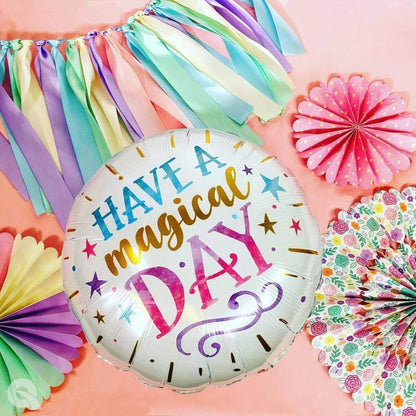 Qualatex Mylar & Foil Have A Magical Day 18″ Foil Balloon