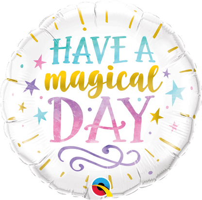 Qualatex Mylar & Foil Have A Magical Day 18″ Foil Balloon