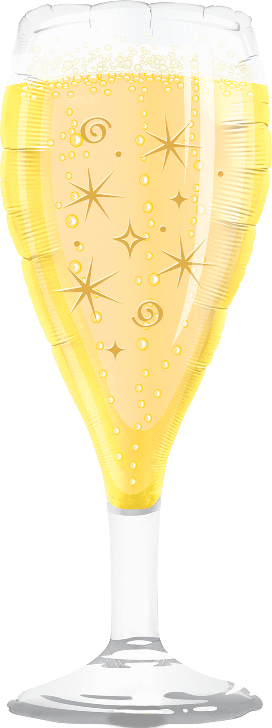 Jumbo Bubbly Champagne Flute 39″ Balloon