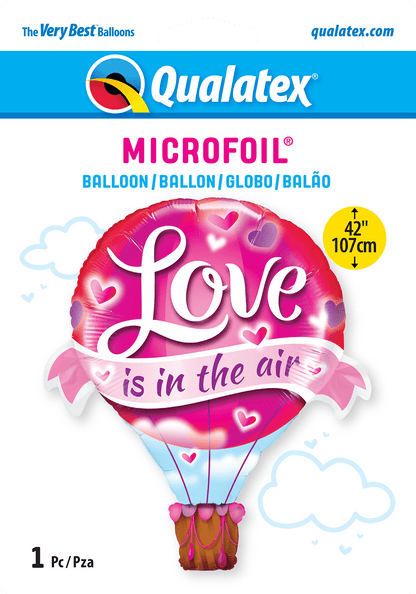 Qualatex Mylar & Foil Love In Air Hot Air Balloon 42″ Balloon