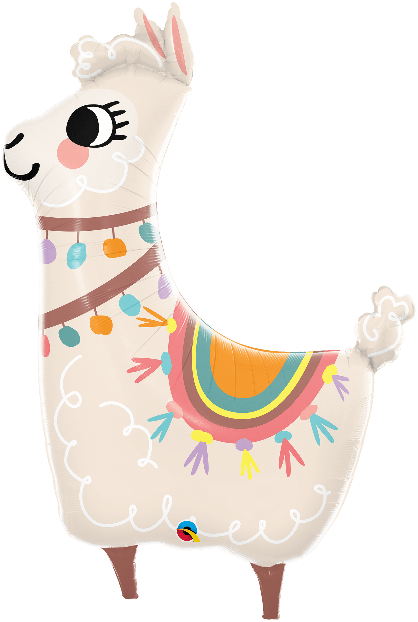 Qualatex Mylar & Foil Loveable Llama 45″ Balloon