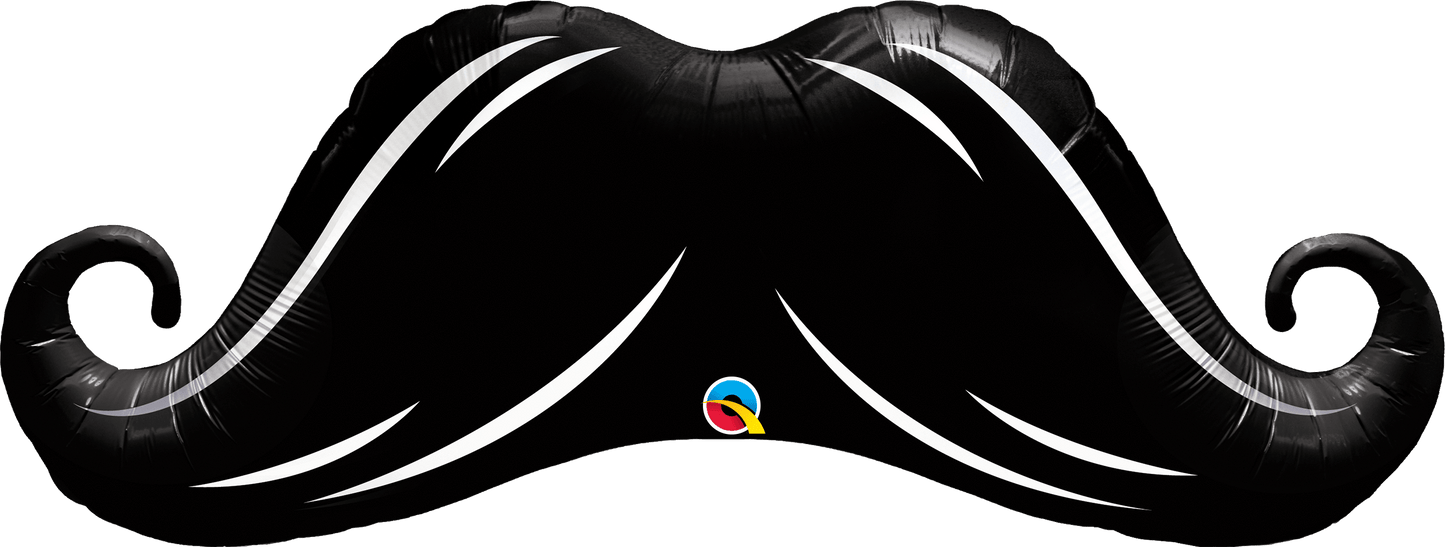 Qualatex Mylar & Foil Mustache 42″ Foil Balloon
