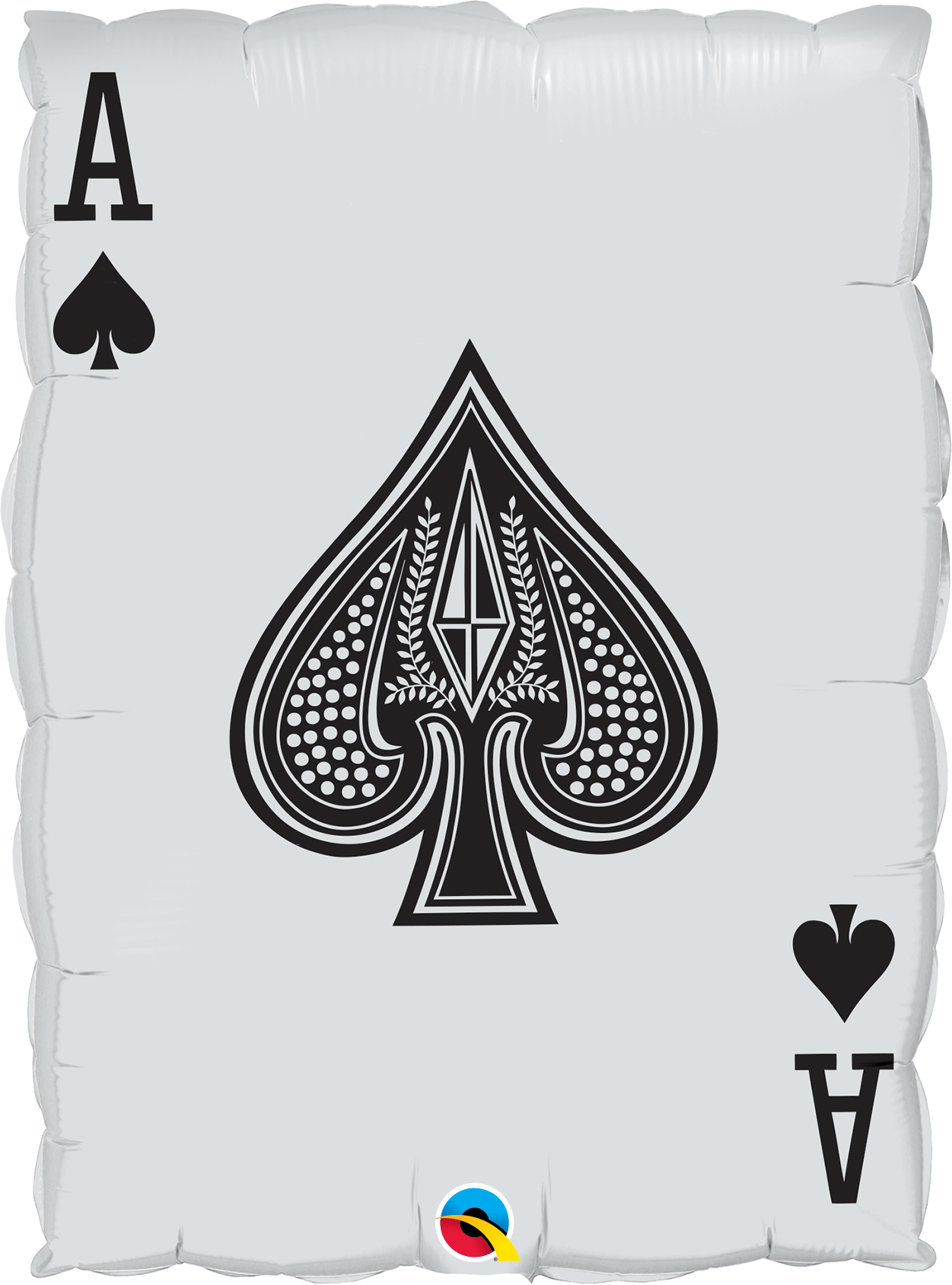 Qualatex Mylar & Foil Playing Card Queen of Hearts Ace of Spade 30″ Balloon