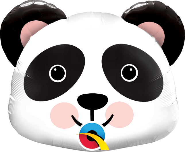 Qualatex Mylar & Foil Precious Panda Mini Shape (requires heat-sealing) 14″ Balloon