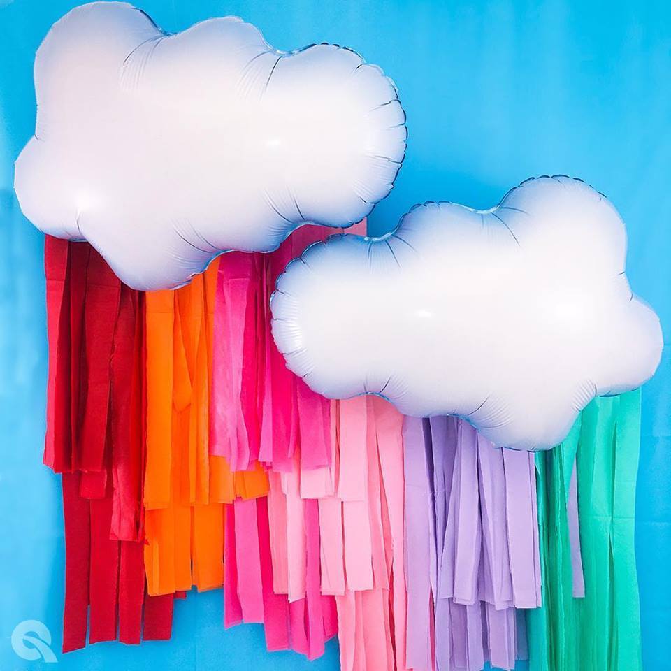 Qualatex Mylar & Foil Puffy Cloud 30″ Foil Balloon