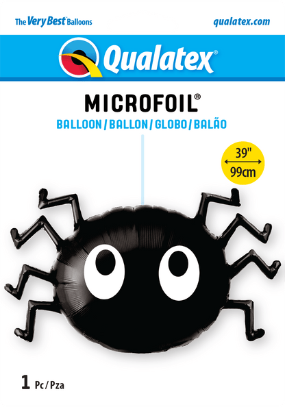 Qualatex Mylar & Foil Spider Eyes Halloween 39″ Balloon