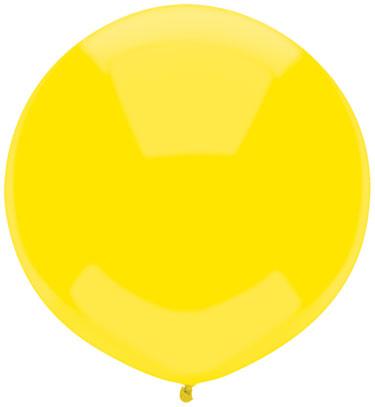 Qualatex Mylar & Foil Sun Yellow 17″ Outdoor Display Balloons (72)