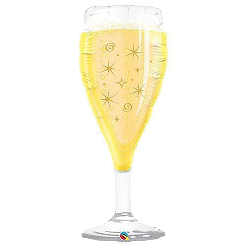 Qualatex Mylar & Foil Toasting Glass 39″ Balloon
