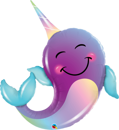 Qualatex Party Narwhal 40″