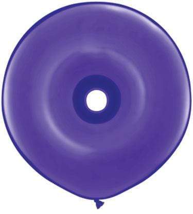 Qualatex Purple Violet GEO Donut 16″ Latex Balloons (25)
