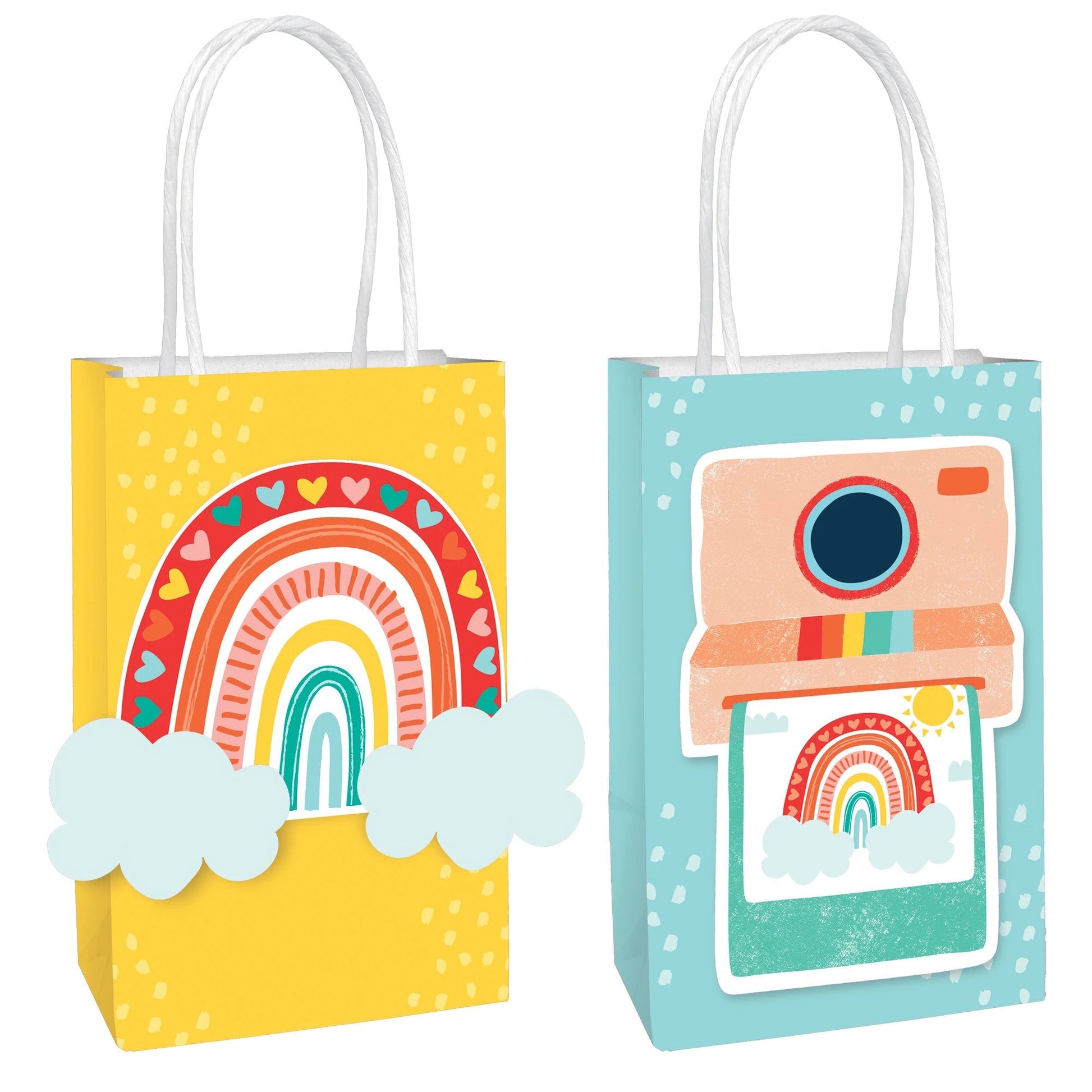 Retro Rainbow Create Your Own Bags by Amscan from Instaballoons