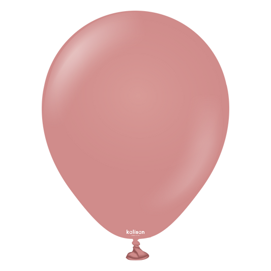 Retro Rosewood 12″ Latex Balloons by Kalisan from Instaballoons