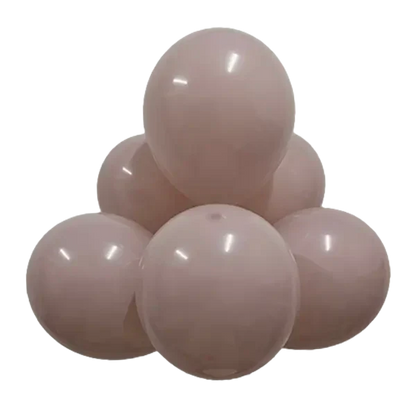 Rosy Brown 12″ Latex Balloon by GloMex from Instaballoons